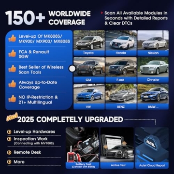 Autel MaxiCOM MK808BT PRO Scanner for Accurate Diagnostics