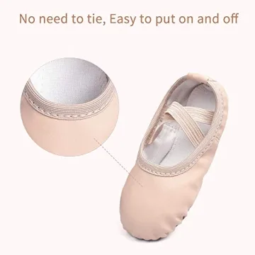 Stelle Soft Ballet Shoes for Toddlers and Little Kids