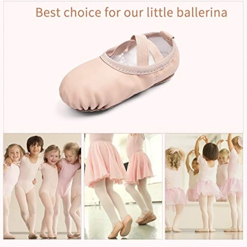 Stelle Soft Ballet Shoes for Toddlers and Little Kids