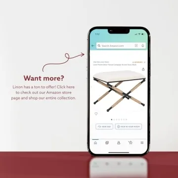 Versatile Linon Farrow Bench for Boho Decor Style