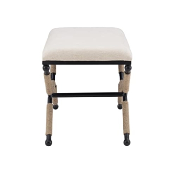 Versatile Linon Farrow Bench for Boho Decor Style