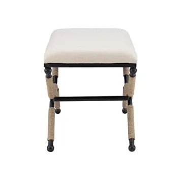 Versatile Linon Farrow Bench for Boho Decor Style
