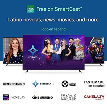 VIZIO 55-Inch V-Series 4K UHD LED HDR Smart TV Apple AirPlay and Chromecast Built-in, Dolby Vision, HDR10+, HDMI 2.1, Auto Game Mode and Low Latency Gaming, V555-J01, 2021 Model (Renewed), 55 inches