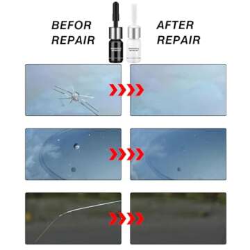 Windshield Repair Kit for Chips & Cracks - Invisible Repairs