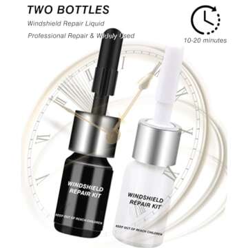 Windshield Repair Kit for Chips & Cracks - Invisible Repairs