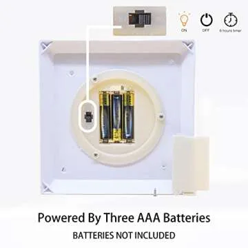 YAKii 13" Decorative Candle Lantern with LED Flameless Candle and Timer,Plastic LED Candle & Holder, Indoor & Outdoor Hanging Lights Lanterns for Wedding Decorations Lantern Decorative(White)