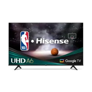 Hisense 55-Inch A6 4K UHD Smart TV: Immersive Viewing with Google