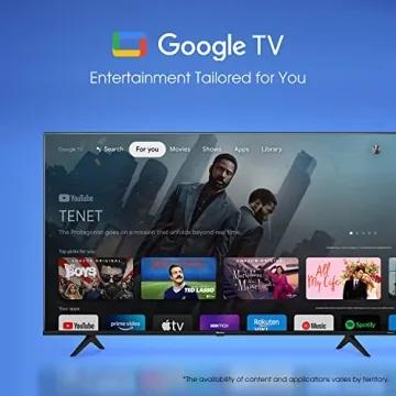 Hisense 55-Inch A6 Smart 4K UHD TV with Google & Alexa