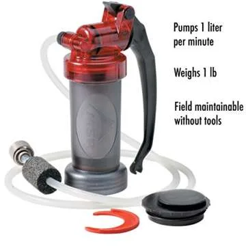 MSR MiniWorks EX Portable Water Filter for All Adventures