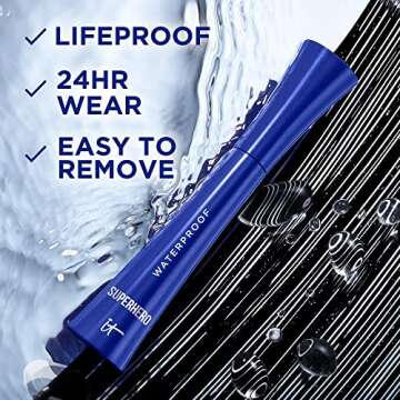 IT Cosmetics Superhero Waterproof Mascara – 24HR Wear