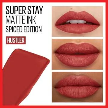 Maybelline Super Stay Matte Ink Liquid Lipstick - Long Lasting, Up to 16H Wear