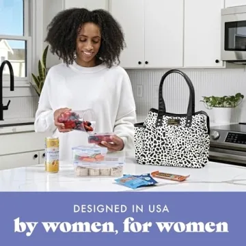 Stylish Fit & Fresh Insulated Lunch Bag for Women