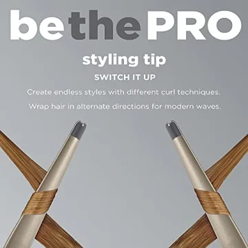 CONAIR INFINITIPRO Tourmaline Ceramic Curling Wand Beach Waves