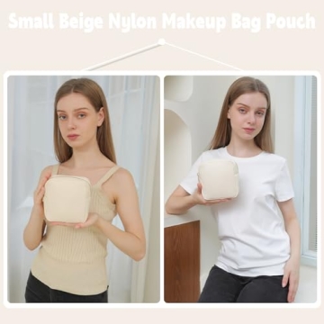 YogoRun Small Makeup Bag Travel Cosmetic Pouch for Women
