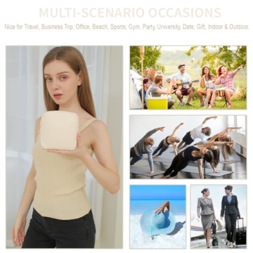 YogoRun Small Makeup Bag Travel Cosmetic Pouch for Women