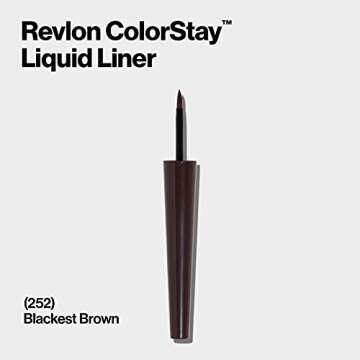 Revlon ColorStay Liquid Eyeliner, Waterproof, Smudgeproof, Longwear Intense Eye Makeup with Fine Tip...