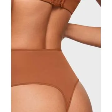 High Waisted INLYRIC Plus Thong Underwear Pack for Women