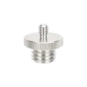 CAMVATE 5/8"-11 Male to 1/4"-20 Male Survey Adapter for Tripod Laser Level Bosch - 3286