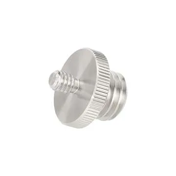 CAMVATE 5/8"-11 Male to 1/4"-20 Male Survey Adapter for Tripod Laser Level Bosch - 3286