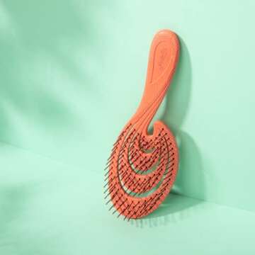 Ninabella Detangler Brush for Gentle & Eco-Friendly Care