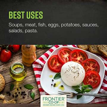 Frontier Co-op Organic Medium Ground Black Pepper, 1lb