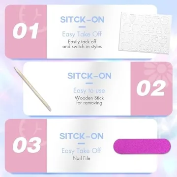 Teal Blue Chrome Square Press On Nails for Glamorous Style