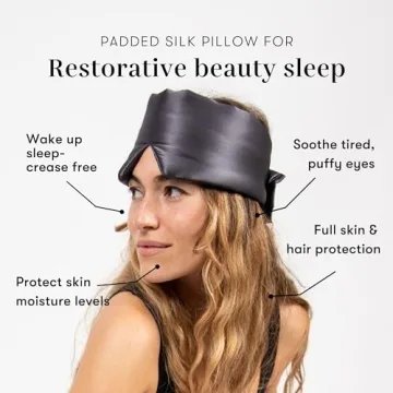 Drowsy Silk Sleep Mask for Total Darkness and Comfort