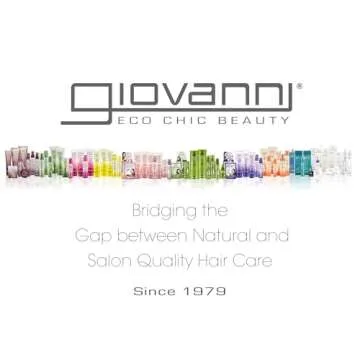 GIOVANNI 2chic Ultra-Sleek Flat Iron Styling Mist - Brazilian Phyto-Keratin & Moroccan Argan Oil, Heat Protection, Coconut, Shea Butter, Pro-Vitamin B5, Color Safe, Paraben Free - 4 oz