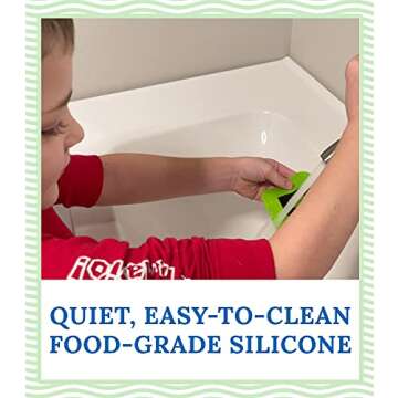 Carson Dellosa Edu-Clings Silicone Center Vowels Manipulative—Grades K-2 Dry-Erase Mats with a, e, i, o, u Vowel Manipulatives, Phonics and Language Arts Learning (20 pc)