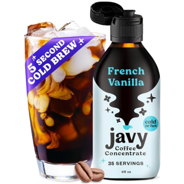 Javy Coffee Concentrate - Cold Brew Coffee, Perfect for Instant Iced Coffee, Cold Brewed Coffee and ...