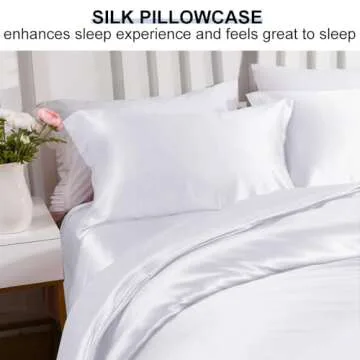 Ravmix Silk Pillowcase: Anti-Aging, Cooling & Soft