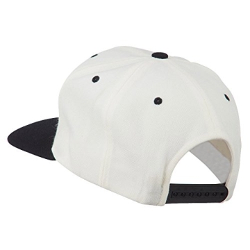 Los Angeles Embroidered Snapback Cap Natural Black OSFM