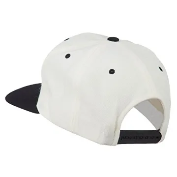 Los Angeles Embroidered Snapback Cap Natural Black OSFM