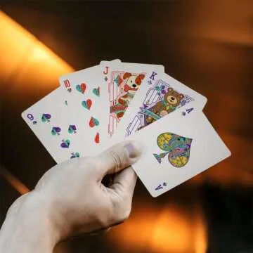 Colorful Woodland Animal Playing Card Deck for Fun