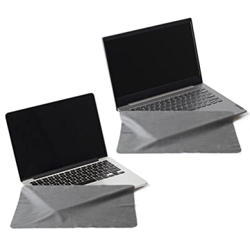Clean Screen Wizard WizPadCover 15" Microfiber Cleaning Cloths 15” Compatible with MacBook Pro 15?...