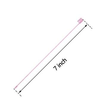 Tupalizy 7 Inch Nylon Hang Tag String for Clothes Gift Bags Price Tags Shoes Snap Lock Pin Loop Fast...