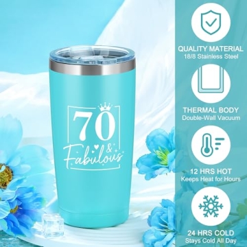 Celebrate Her 70th Birthday with Thoughtful Gifts for Women in 2023