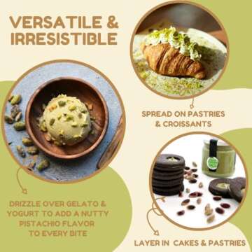 Buy Sciara Italian Premium Pistachio Cream – 190g Glass Jar