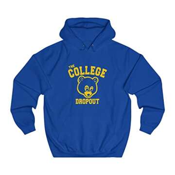 The College Dropout Hoodie (L, Maroon)