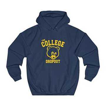 The College Dropout Hoodie (L, Maroon)