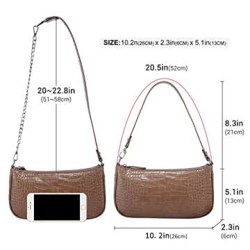 Stylish Loiral Small Purse for Women - Chic Tote Design