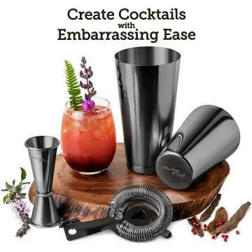 Professional Cocktail Shaker Set for Bartenders