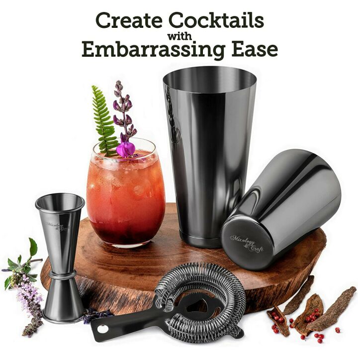 Professional Cocktail Shaker Set for Bartenders