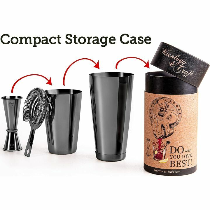 Professional Cocktail Shaker Set for Bartenders