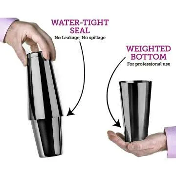 Professional Cocktail Shaker Set for Bartenders