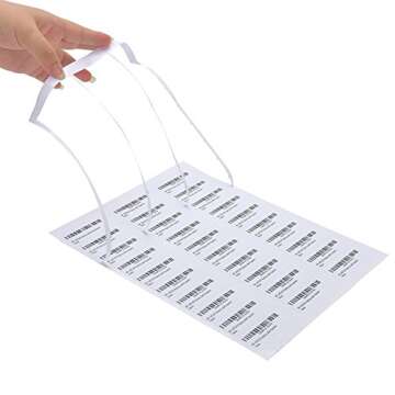 MFLABEL Address Labels, 1" x2-5/8 Mailing Labels, 30-UP White Shipping Labels for Inkjet or Laser Printer, 3000 Sticker Labels (100 Sheets), 30 Labels per Sheet
