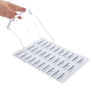 MFLABEL Address Labels, 1" x2-5/8 Mailing Labels, 30-UP White Shipping Labels for Inkjet or Laser Printer, 3000 Sticker Labels (100 Sheets), 30 Labels per Sheet