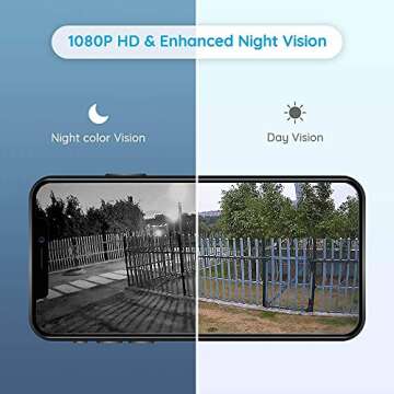 REOLINK Outdoor Security Camera Wireless Rechargeable Battery 1080P Home Surveillance Support Cloud ...