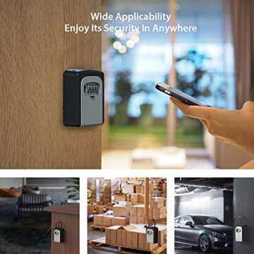 Key Lock Box for Secure Home Key Storage