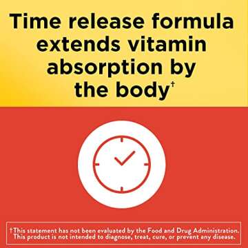 Nature Made Vitamin C 1000 mg Time Release Tablets for Immunity
